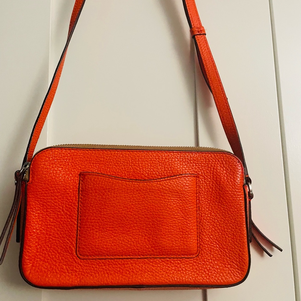 Banana Republic Vibrant Orange Crossbody Bag